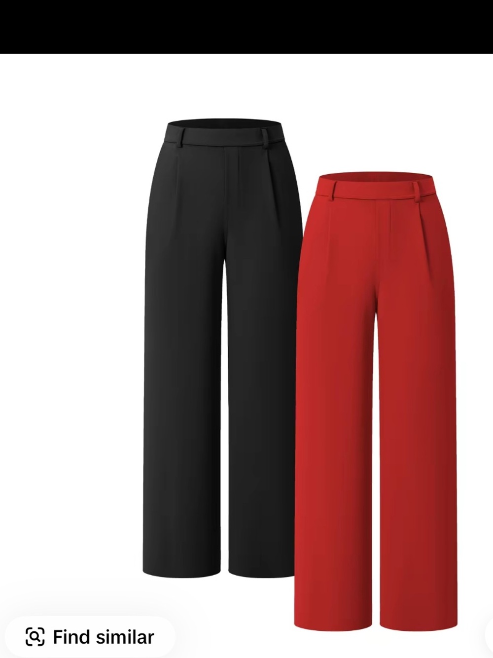 2 PAIR HALARA Wide-Leg Pants